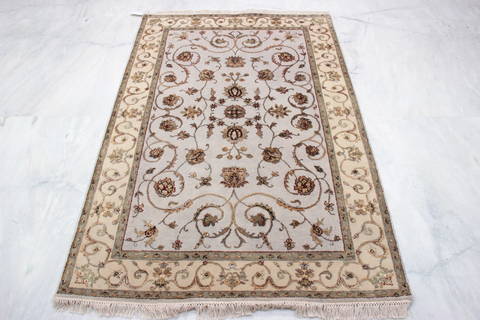 Jaipur Grey Hand Knotted 41 X 62 Area Rug 905-136046 Image 2