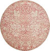 Modern Red Round Hand Made 100 X 100 Area Rug 902-136051 Thumb 0
