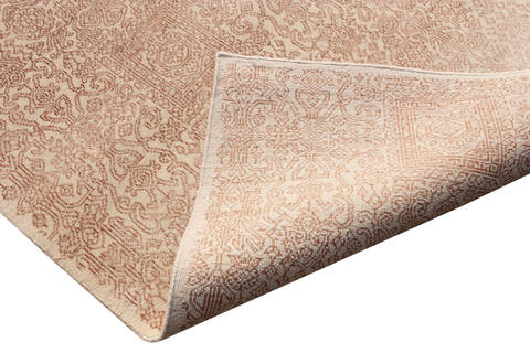 Modern Brown Hand Made 56 X 80 Area Rug 902-136052 Image 3
