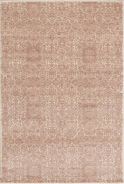Floral Brown Hand Made 5'6" X 8'0"  Area Rug 902-136052