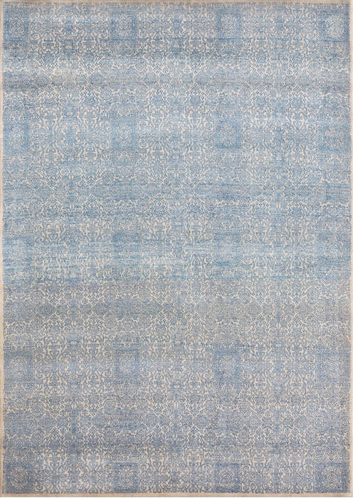 Modern Blue Hand Made 56 X 80 Area Rug 902-136055 Image 0