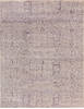 Modern Purple Hand Made 40 X 60 Area Rug 902-136056 Thumb 0