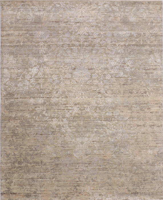 Jaipur Beige Hand Knotted 81 X 100  Area Rug 905-136057 Image 0