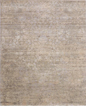 Jaipur Beige Hand Knotted 8'1" X 10'0"  Area Rug 905-136057