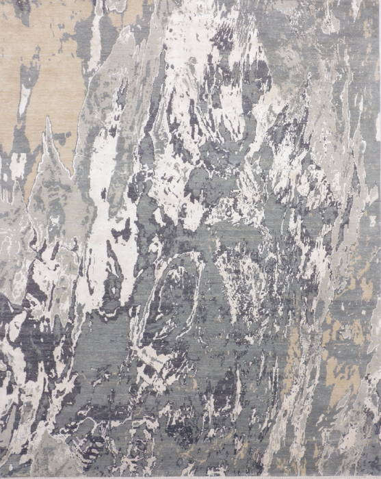 Jaipur Grey Hand Knotted 80 X 100  Area Rug 905-136061 Image 0