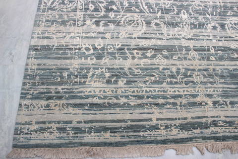 Jaipur Grey Hand Knotted 80 X 100  Area Rug 905-136068 Image 1