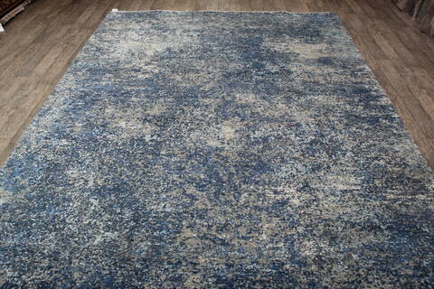 Jaipur Blue Hand Knotted 80 X 102 Area Rug 905-136070 Image 7