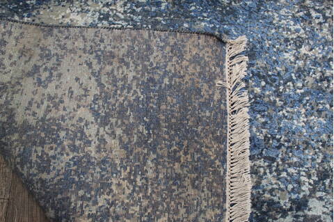Jaipur Blue Hand Knotted 80 X 102 Area Rug 905-136070 Image 8