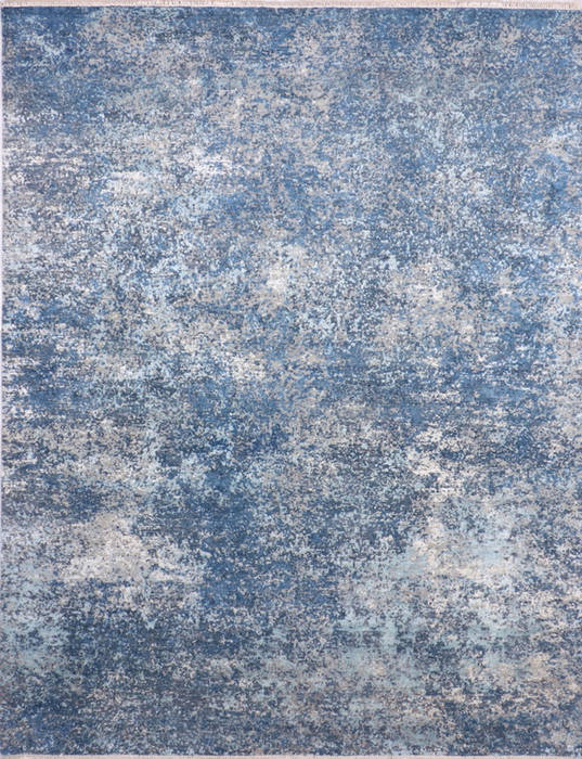 Jaipur Blue Hand Knotted 80 X 102 Area Rug 905-136070 Image 0