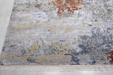 Jaipur Grey Hand Knotted 711 X 102 Area Rug 905-136073 Image 1