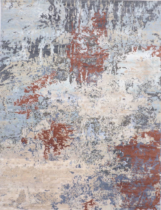 Jaipur Grey Hand Knotted 90 X 123  Area Rug 905-136077 Image 0