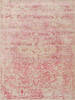 Modern Red Hand Made 98 X 130  Area Rug 902-136088 Thumb 0