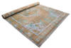 Modern Brown Hand Made 98 X 130 Area Rug 902-136092 Thumb 2