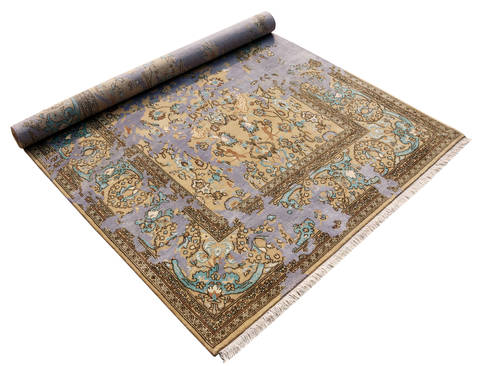 Modern Multicolor Hand Made 56 X 80 Area Rug 902-136093 Image 2