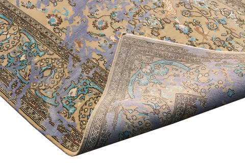 Modern Multicolor Hand Made 56 X 80 Area Rug 902-136093 Image 3