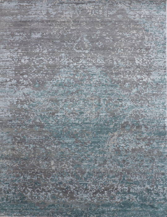 Jaipur Blue Hand Knotted 80 X 100 Area Rug 905-136106 Image 0