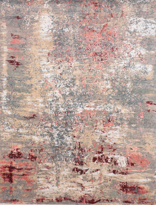 Jaipur Blue Hand Knotted 80 X 100 Area Rug 905-136107 Image 0