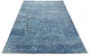 Modern Blue Hand Knotted 54 X 77  Area Rug 700-136117 Thumb 1