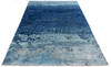 Modern Blue Hand Knotted 57 X 711 Area Rug 700-136118 Thumb 1