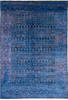 Modern Blue Hand Knotted 55 X 79  Area Rug 700-136120 Thumb 0