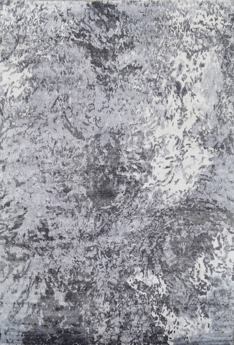 Modern Grey Hand Knotted 80 X 100 Area Rug 903-136124 Image 0