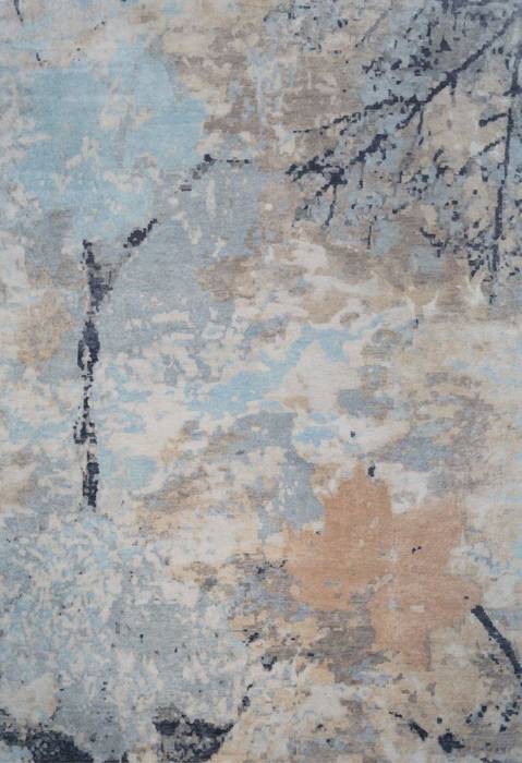 Modern Blue Hand Knotted 80 X 100  Area Rug 903-136146 Image 0