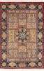 Pak-Persian Red Hand Knotted 41 X 61  Area Rug 700-136182 Thumb 0