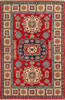 Kazak Red Hand Knotted 40 X 60  Area Rug 700-136185 Thumb 0