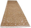 Tabriz Beige Runner Hand Knotted 30 X 98 Area Rug 254-136196 Thumb 2