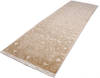 Tabriz Beige Runner Hand Knotted 30 X 98 Area Rug 254-136196 Thumb 5