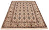 Isfahan Beige Hand Knotted 43 X 65  Area Rug 254-136197 Thumb 6