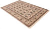 Isfahan Beige Hand Knotted 43 X 65  Area Rug 254-136197 Thumb 7