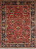 Ferahan Red Hand Knotted 103 X 138 Area Rug 254-136199 Thumb 0