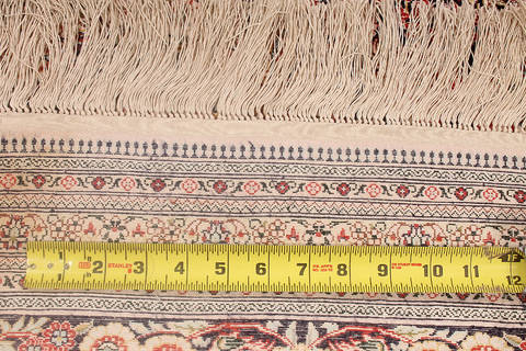 Hereke Beige Hand Knotted 51 X 80 Area Rug 254-136202 Image 1