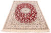 Nain White Hand Knotted 43 X 64  Area Rug 254-136204 Thumb 2