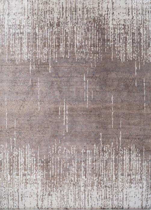 Modern Brown Hand Knotted 50 X 80  Area Rug 903-136216 Image 0