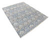 Modern Grey Hand Knotted 80 X 101 Area Rug 904-136237 Thumb 1