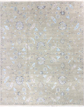 Jaipur Grey Hand Knotted 8'0" X 10'0"  Area Rug 904-136241