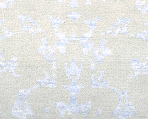 Modern Green Hand Knotted 710 X 911 Area Rug 904-136243 Image 3
