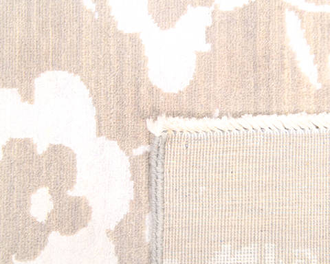 Modern Grey Hand Knotted 80 X 100 Area Rug 904-136244 Image 3