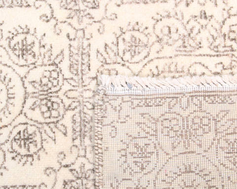 Modern Beige Hand Knotted 711 X 100 Area Rug 904-136250 Image 3