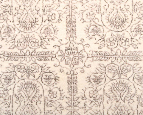 Modern Beige Hand Knotted 711 X 100 Area Rug 904-136250 Image 4