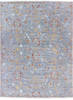 Modern Grey Hand Knotted 80 X 100  Area Rug 904-136262 Thumb 0