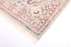 Agra Grey Hand Knotted 83 X 101 Area Rug 904-136272 Thumb 2