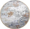 Jaipur Grey Oval Hand Knotted 60 X 90 Area Rug 905-136285 Thumb 0