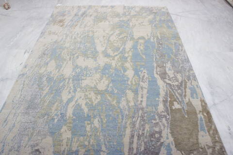 Jaipur Grey Hand Knotted 60 X 90 Area Rug 905-136287 Image 3
