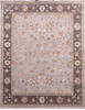 Jaipur Grey Hand Knotted 81 X 101  Area Rug 905-136291 Thumb 0