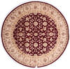 Jaipur Red Round Hand Knotted 80 X 82  Area Rug 905-136294 Thumb 0