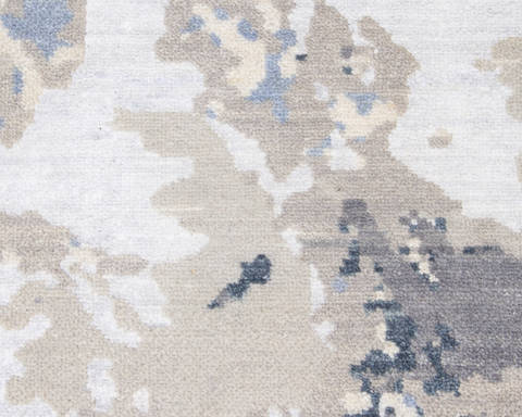 Modern Multicolor Hand Knotted 60 X 92 Area Rug 904-136305 Image 4