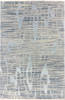 Modern Grey Hand Knotted 60 X 91 Area Rug 904-136306 Thumb 0